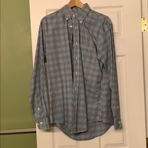 Brooks Brothers button-up shirt.